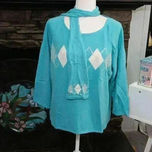 RQT‎ Blue and White Sweater